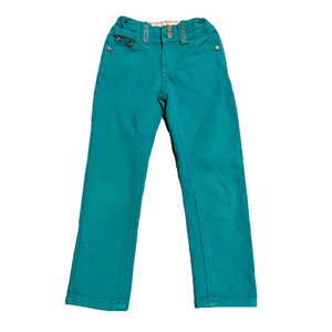 Lulu Luv Girls Jeggings Size 4 Turquoise Straight Leg
